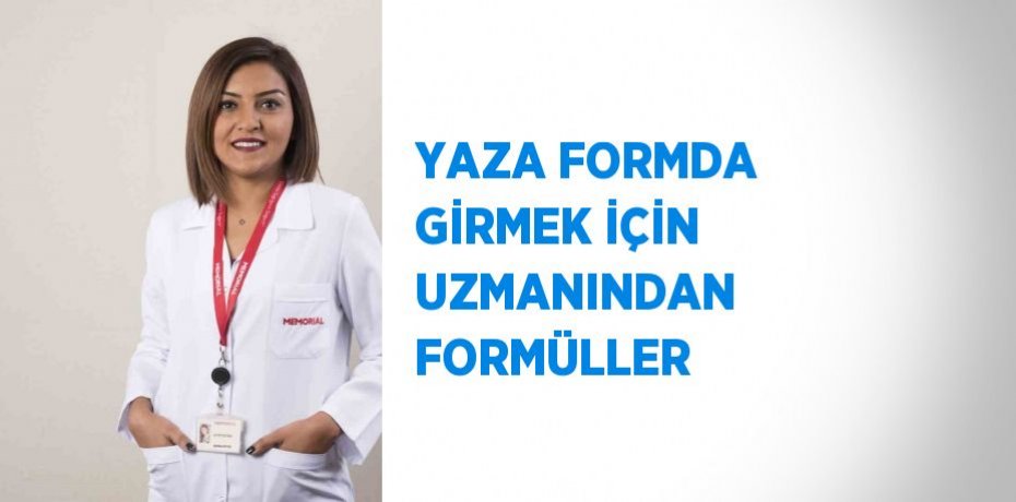 YAZA FORMDA GİRMEK İÇİN UZMANINDAN FORMÜLLER