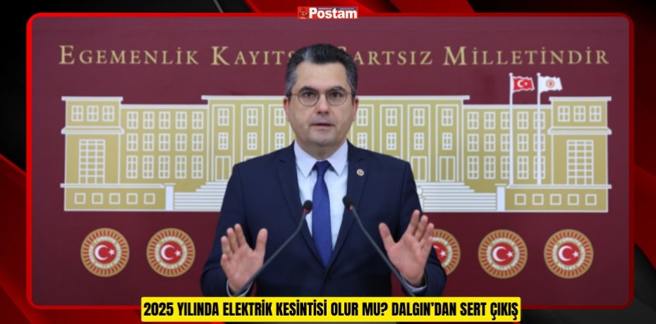 2025 YILINDA ELEKTRİK KESİNTİSİ OLUR MU? DALGIN’DAN SERT ÇIKIŞ