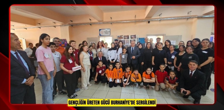Gençliğin üreten gücü Burhaniye'de sergilendi  