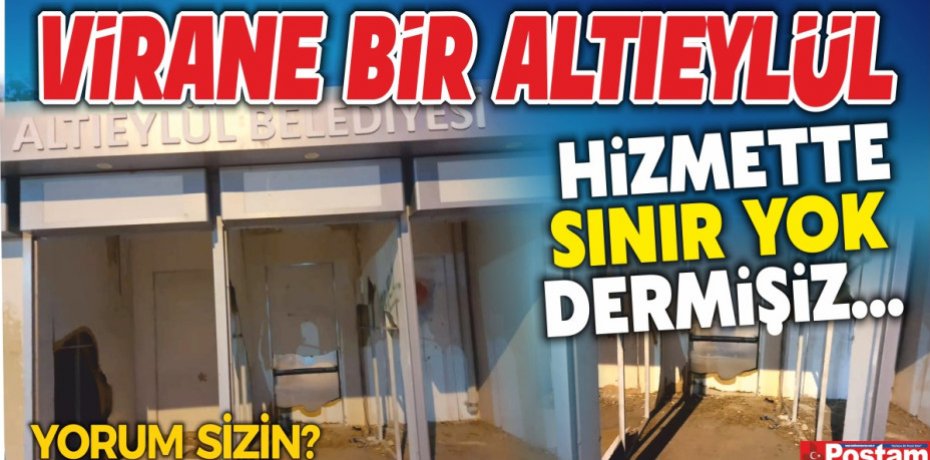 VİRANE BİR ALTIEYLÜL!
