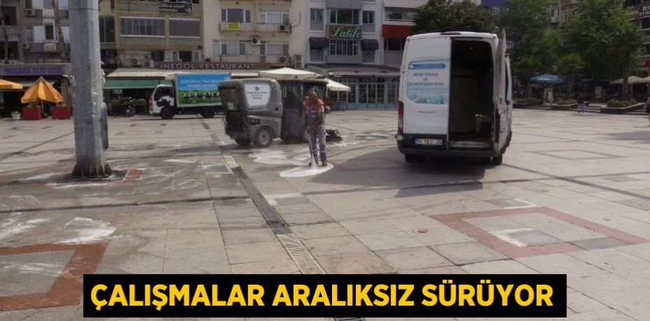 Çalışmalar aralıksız sürüyor