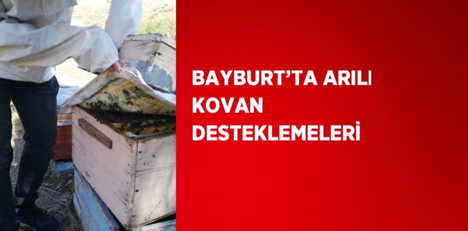 BAYBURT’TA ARILI KOVAN DESTEKLEMELERİ
