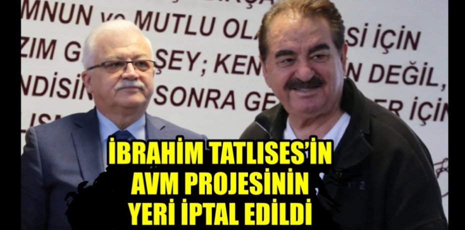 AVM YERİ İPTAL EDİLDİ