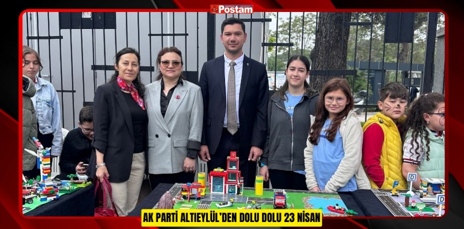 AK PARTİ ALTIEYLÜL’DEN DOLU DOLU 23 NİSAN