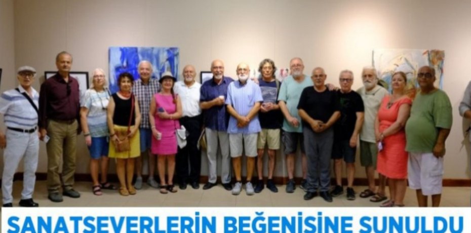 SANATSEVERLERİN BEĞENİSİNE SUNULDU
