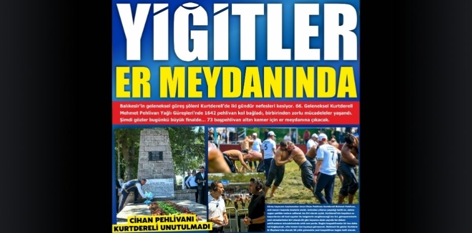 YİĞİTLER ER MEYDANINDA