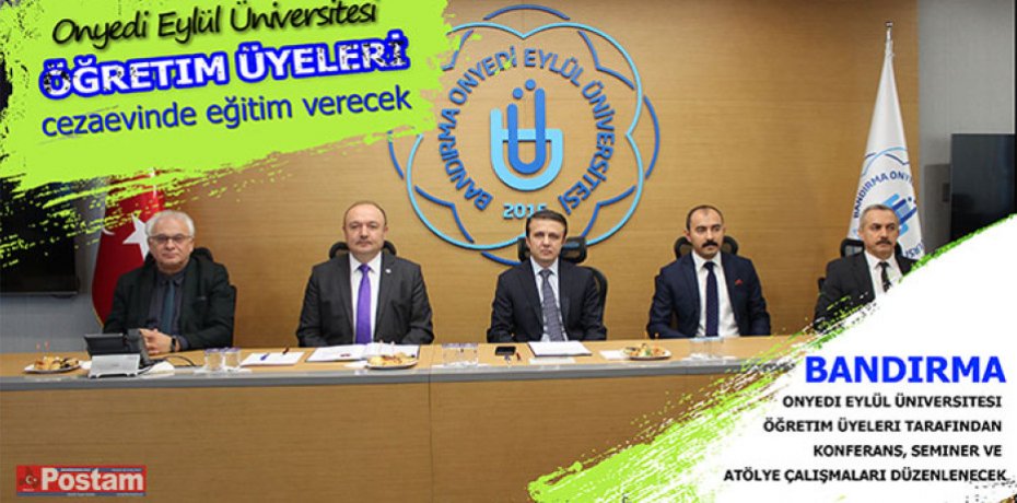 Üniversite öğretim üyeleri cezaevinde eğitim verecek