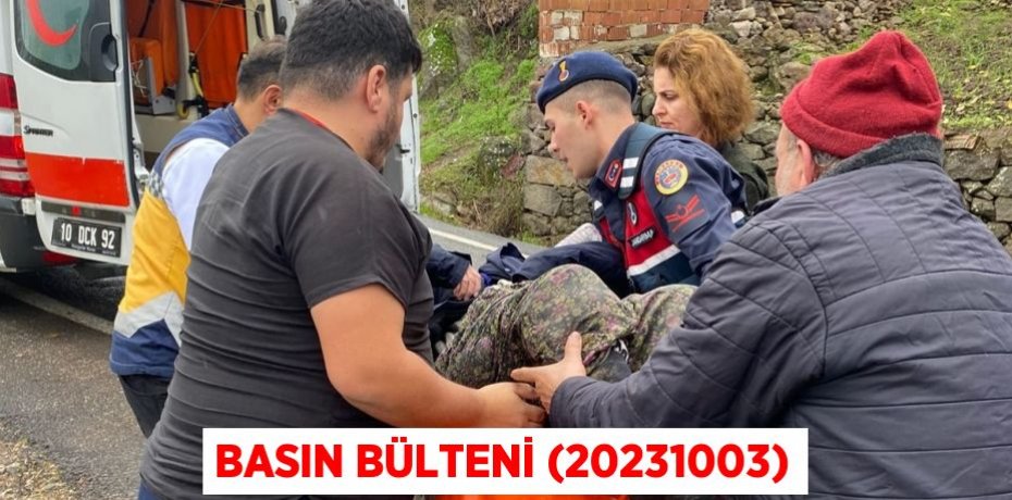 Basın Bülteni (20231003)