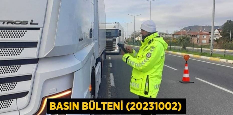 Basın Bülteni (20231002)