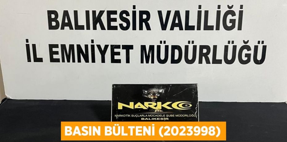 Basın Bülteni (2023998)