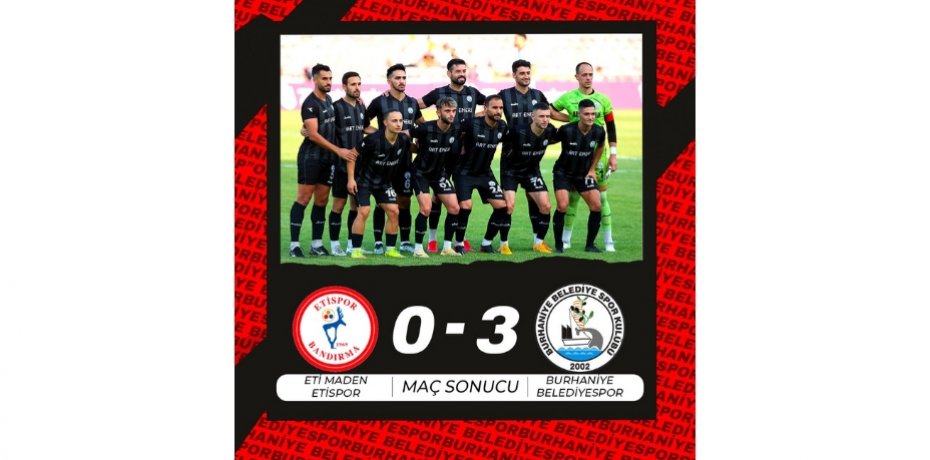 Burhaniye Deplasmanda Farkla kazandı