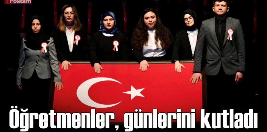 Öğretmenler, günlerini kutladı