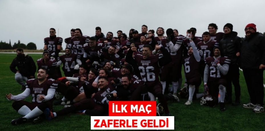 İlk maç zaferle geldi