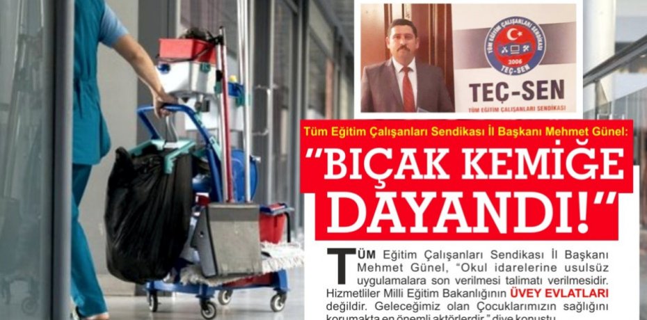 “BIÇAK KEMİĞE DAYANDI”