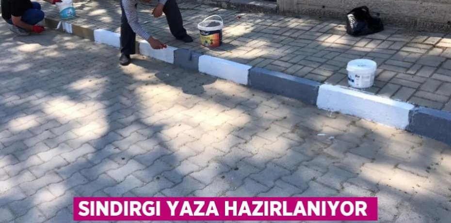 Sındırgı yaza hazırlanıyor