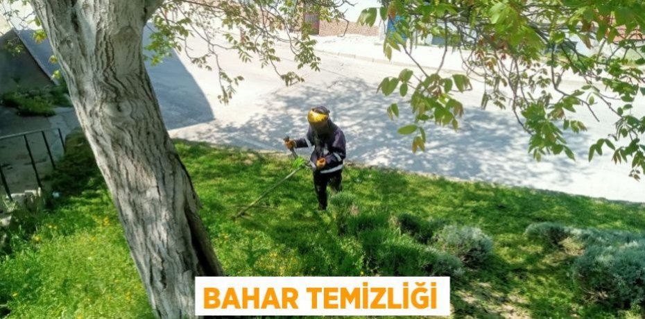 BAHAR TEMİZLİĞİ