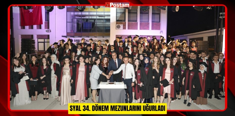 SYAL 34. DÖNEM MEZUNLARINI UĞURLADI