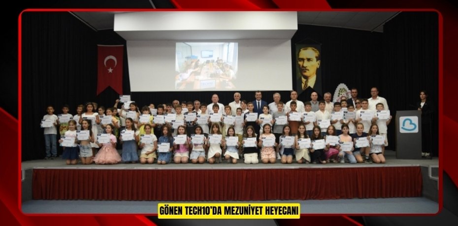 GÖNEN TECH10’DA MEZUNİYET HEYECANI