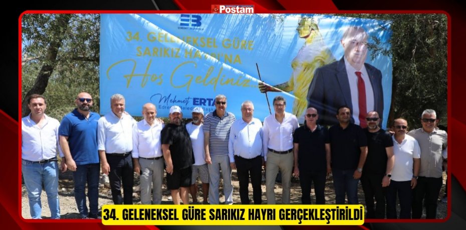 34. GELENEKSEL GÜRE SARIKIZ HAYRI GERÇEKLEŞTİRİLDİ