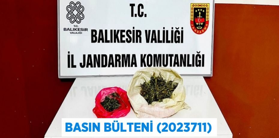 Basın Bülteni (2023711)