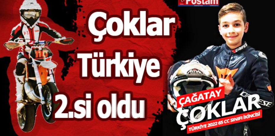 Çoklar Türkiye 2.si oldu