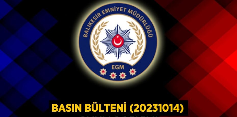 Basın Bülteni (20231014)
