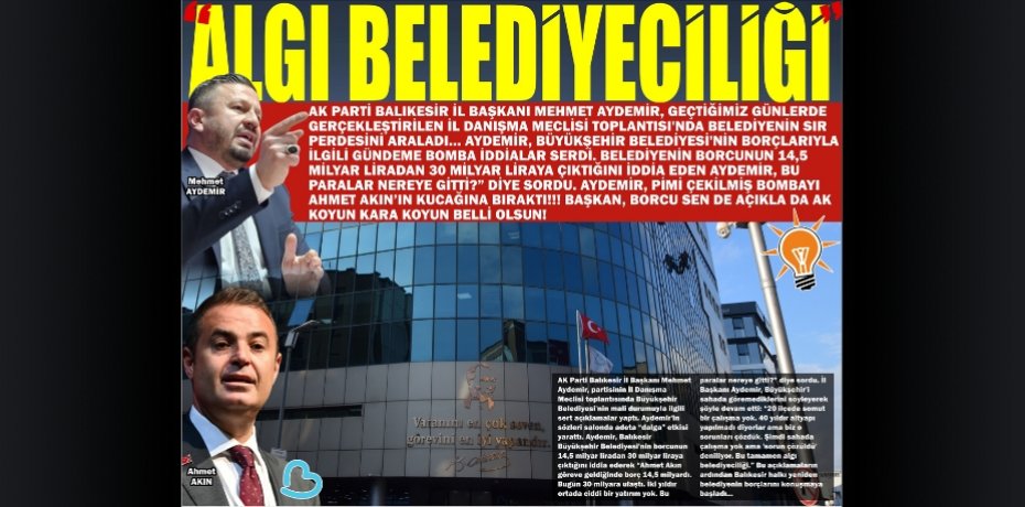 “ALGI BELEDİYECİLİĞİ”