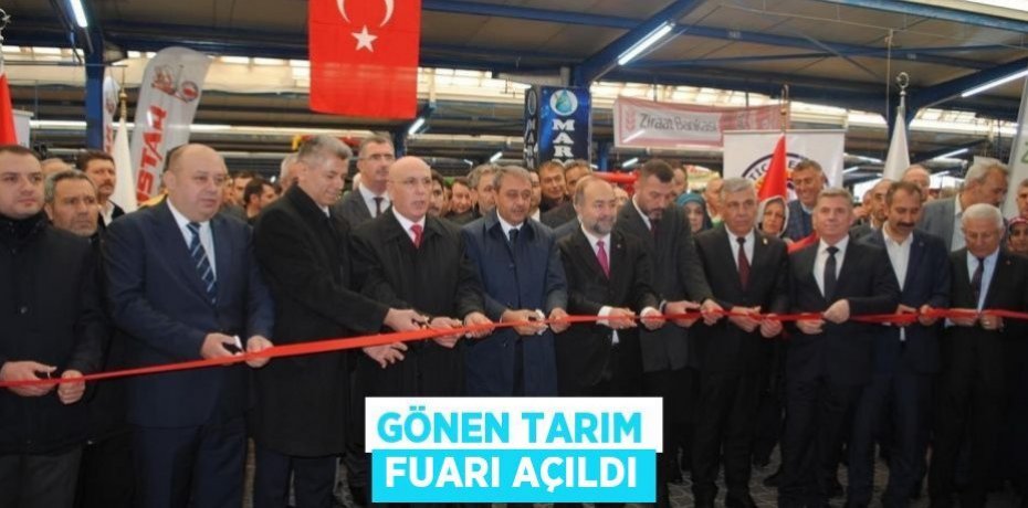 Gönen Tarım Fuarı açıldı