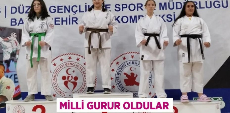 Milli gurur oldular