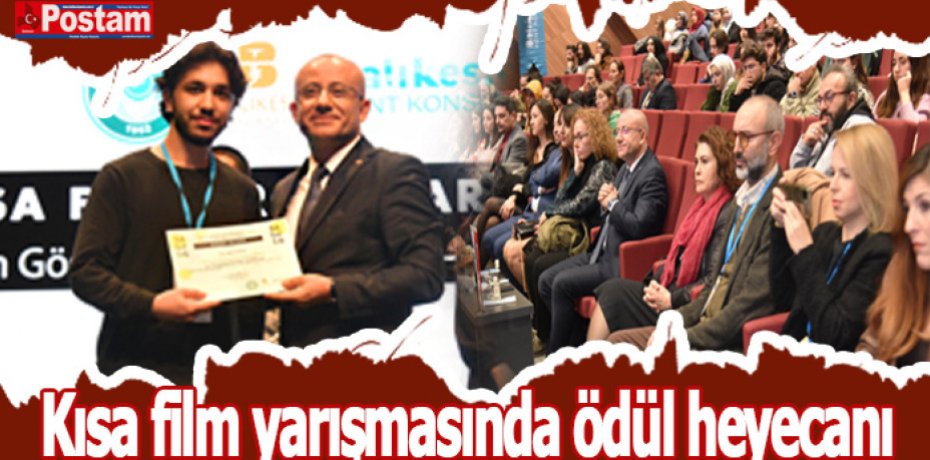 Kısa film yarışmasında ödül heyecanı