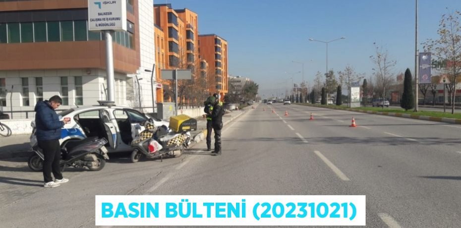 Basın Bülteni (20231021)