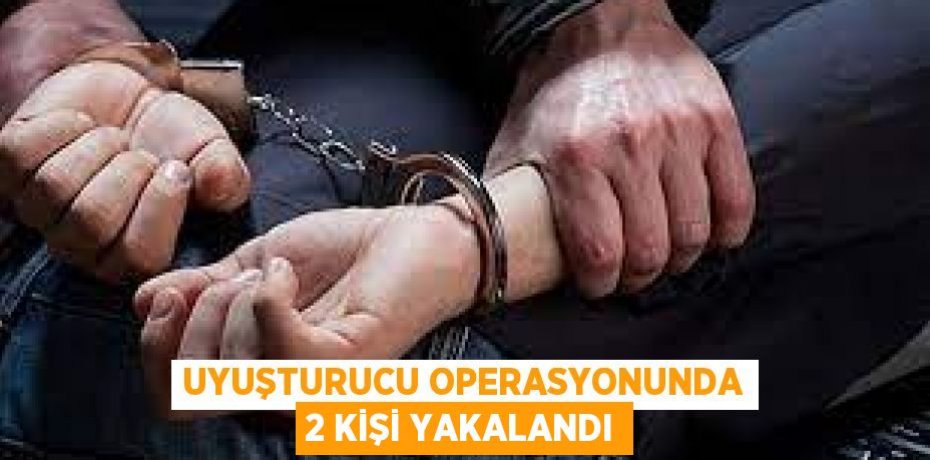 Uyuşturucu Operasyonunda 2 Kişi Yakalandı