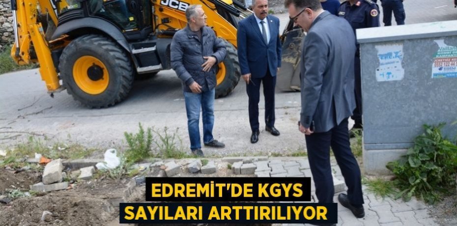 Edremit'de KGYS olarak bilinen elektronik denetleme, plaka tanıma ve görüntüleme sistemine dahil olan kameraların sayısı arttırılıyor.