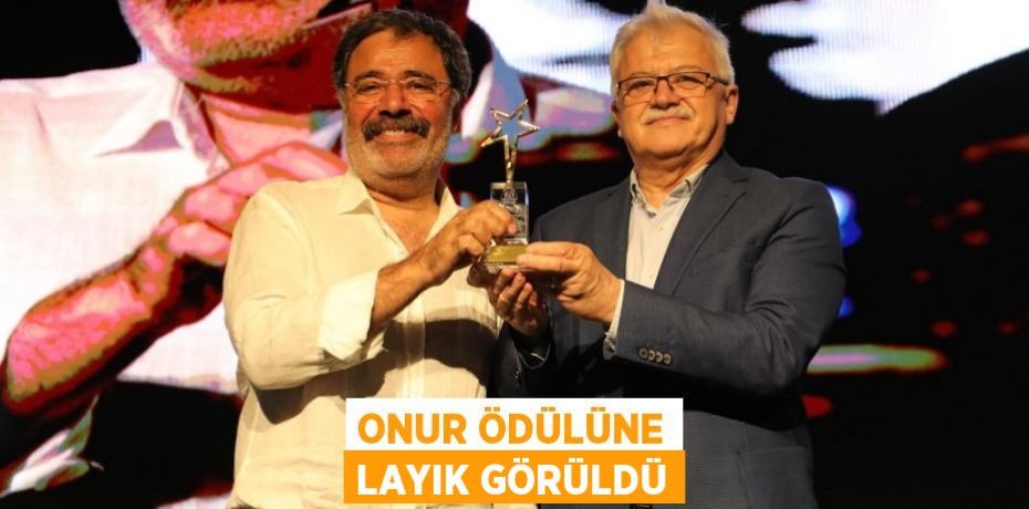 Onur ödülüne layık görüldü