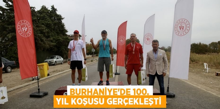 Burhaniye'de 100. Yıl Koşusu Gerçekleşti