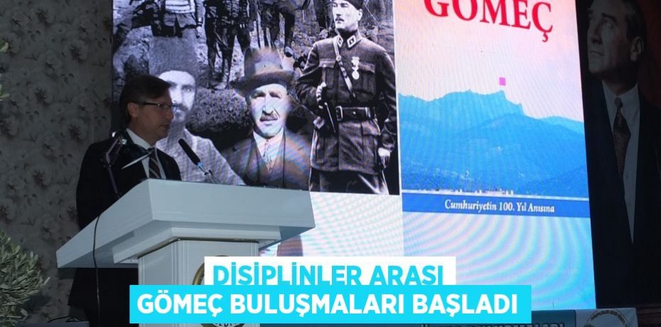 DİSİPLİNLER ARASI GÖMEÇ BULUŞMALARI BAŞLADI