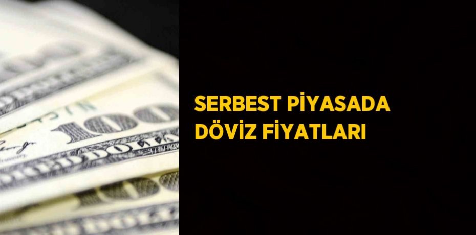 SERBEST PİYASADA DÖVİZ FİYATLARI