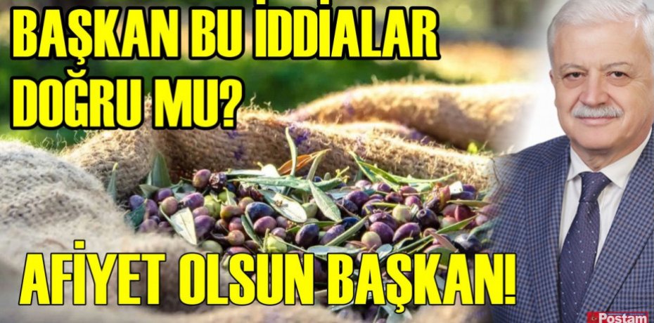 BAŞKAN BU İDDİALAR DOĞRU MU?