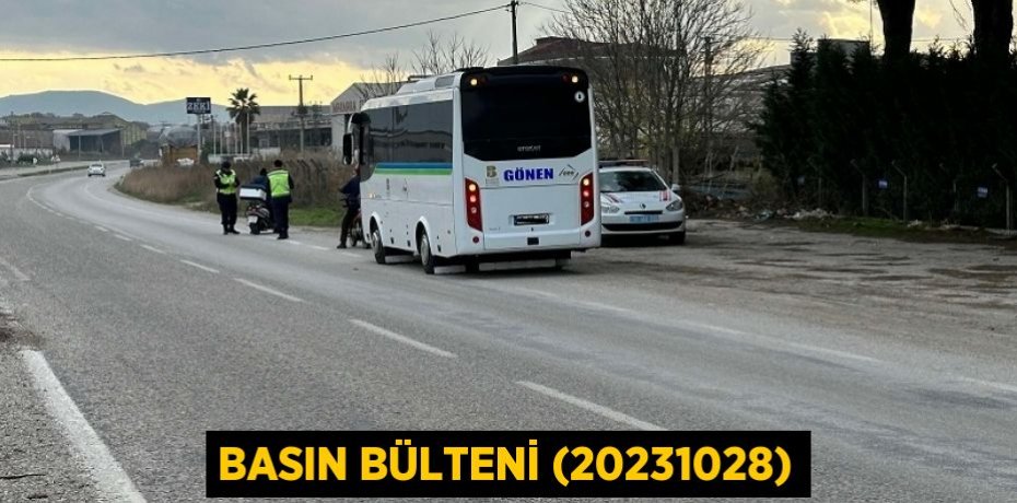 Basın Bülteni (20231028)