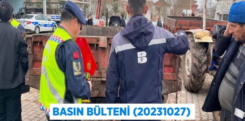 Basın Bülteni (20231027)