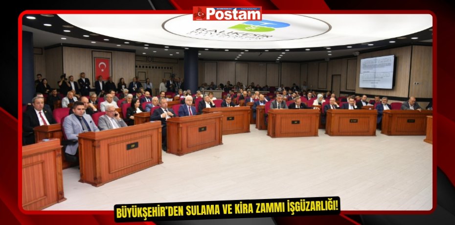 BÜYÜKŞEHİR’DEN SULAMA VE KİRA ZAMMI İŞGÜZARLIĞI!