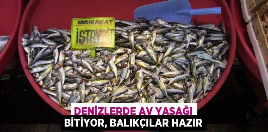 Denizlerde av yasağı bitiyor, balıkçılar hazır