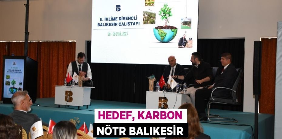 Hedef, karbon nötr Balıkesir