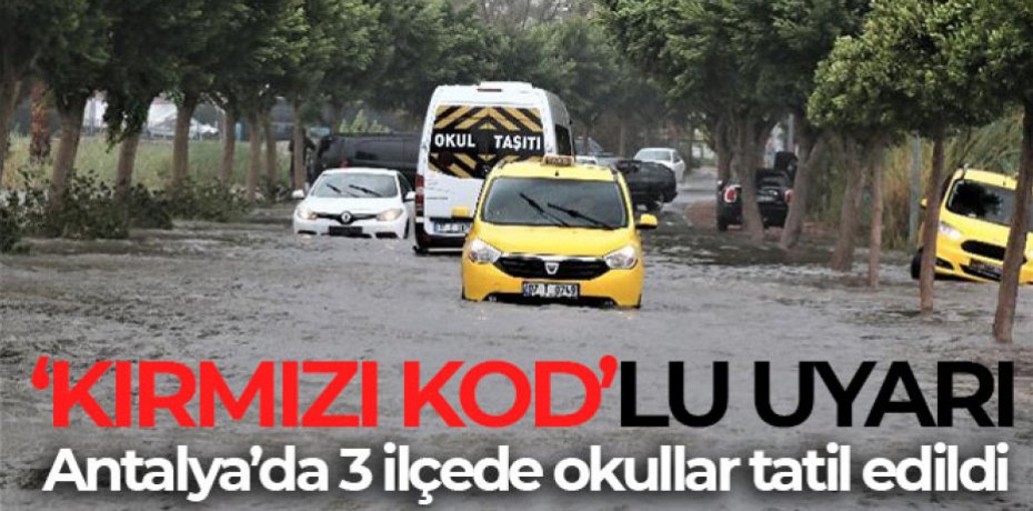 OKULLAR TATİL EDİLDİ