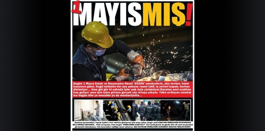 1 MAYISMIŞ!