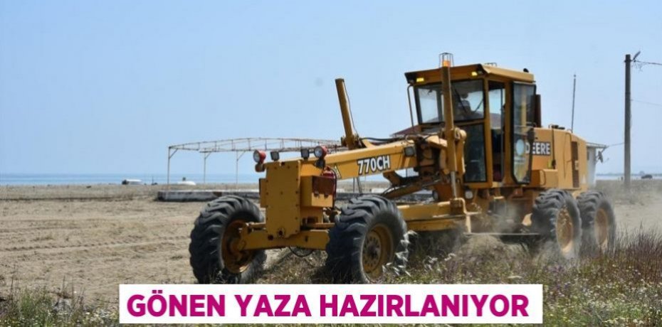 Gönen yaza hazırlanıyor