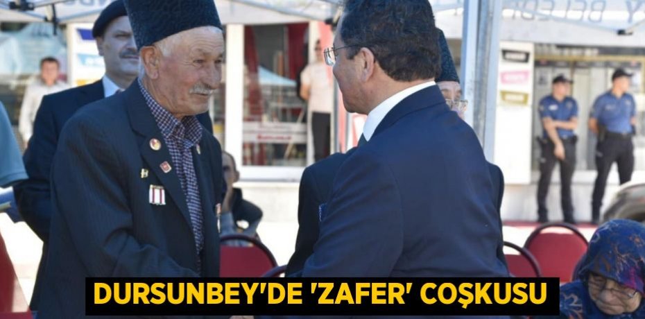 Dursunbey'de “Zafer” coşkusu
