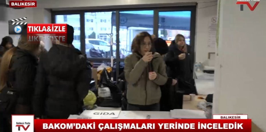 BAKOM'DAKİ ÇALIŞMALARI YERİNDE İNCELEDİK  1
