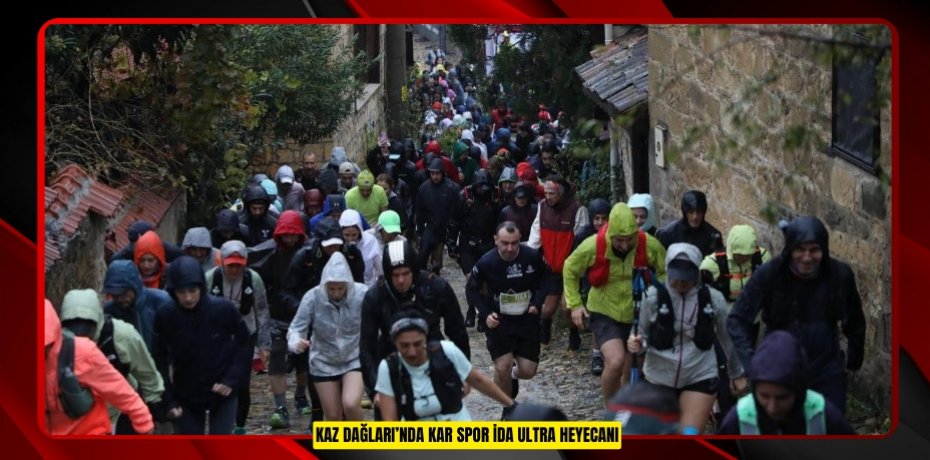 KAZ DAĞLARI’NDA KAR SPOR İDA ULTRA HEYECANI