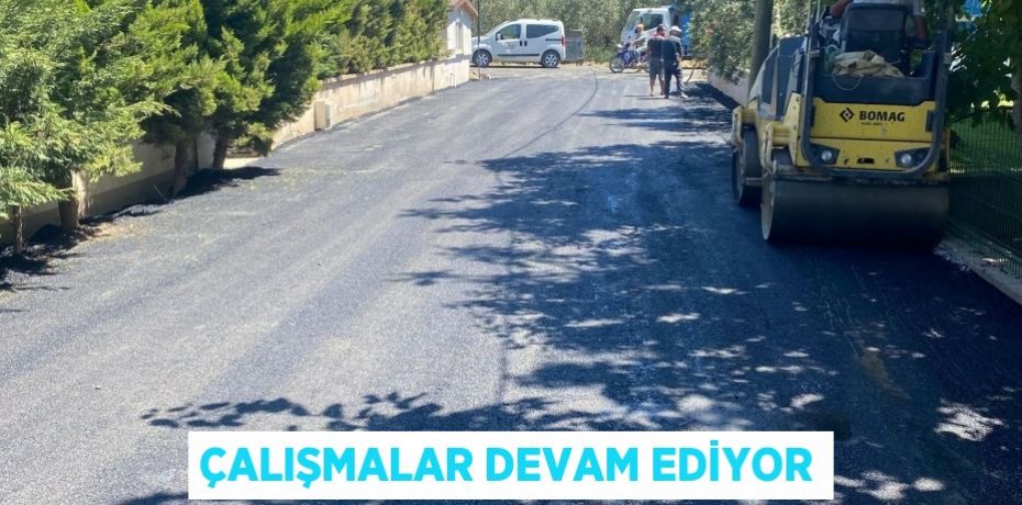 Çalışmalar devam ediyor